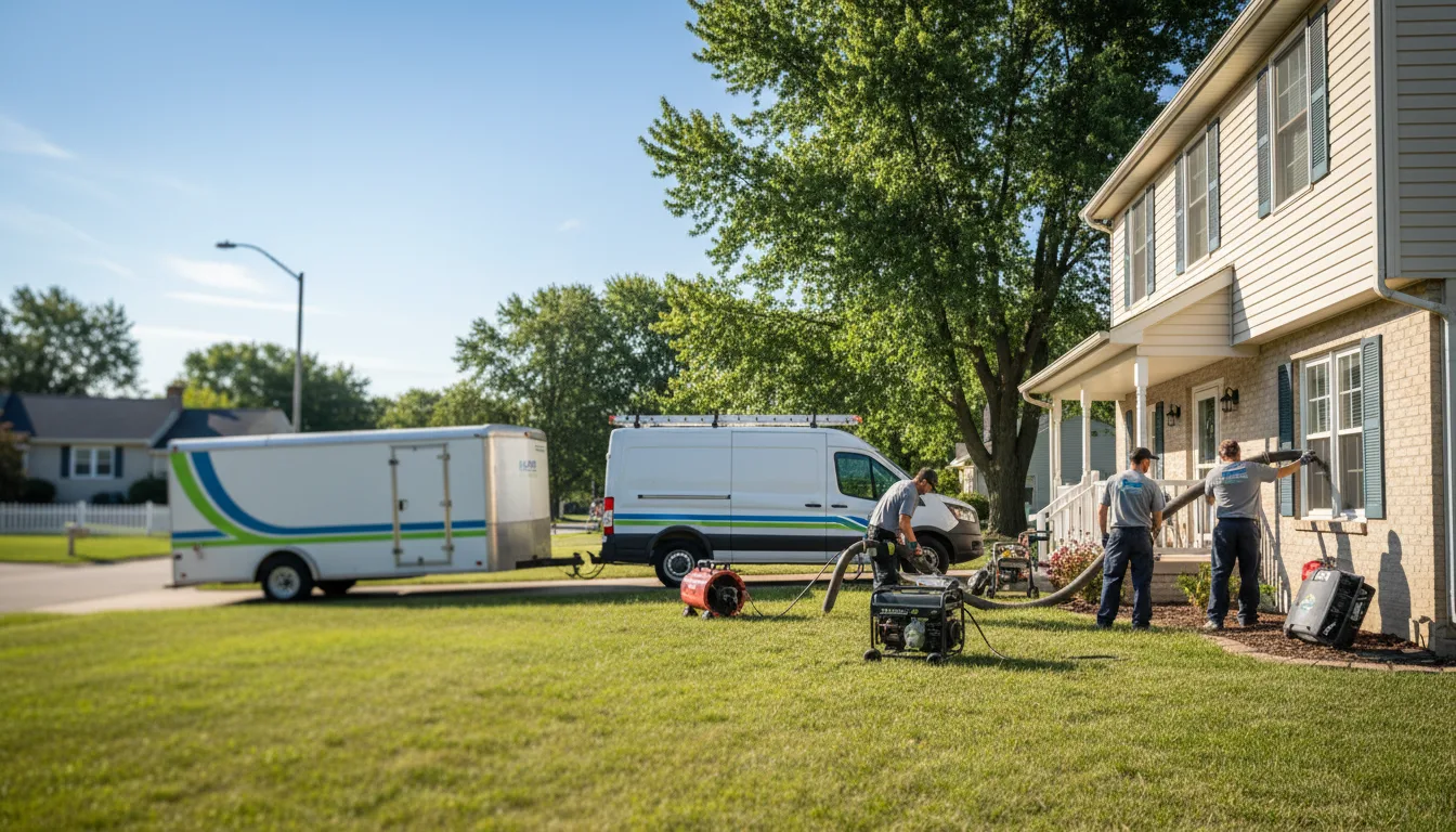 Flooded Basement Restoration And Cleanup With Repair in Pickrell, NE near me